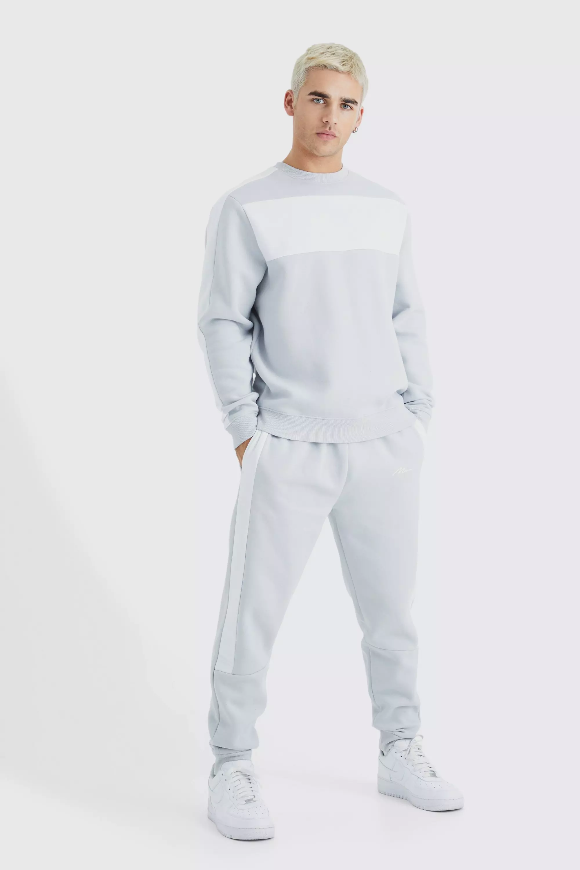 Nike block taping clearance tracksuit